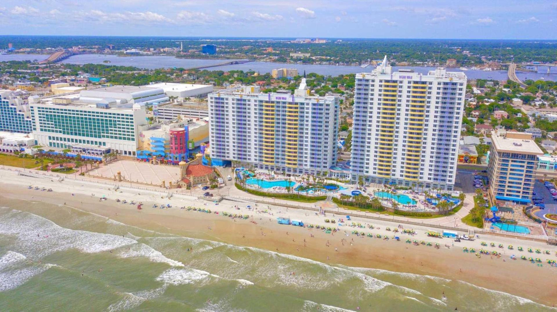 Luxury 12Th Floor 2 Bedroom Condo Direct Oceanfront Wyndham Ocean Walk Resort Daytona Beach | 1201 エクステリア 写真