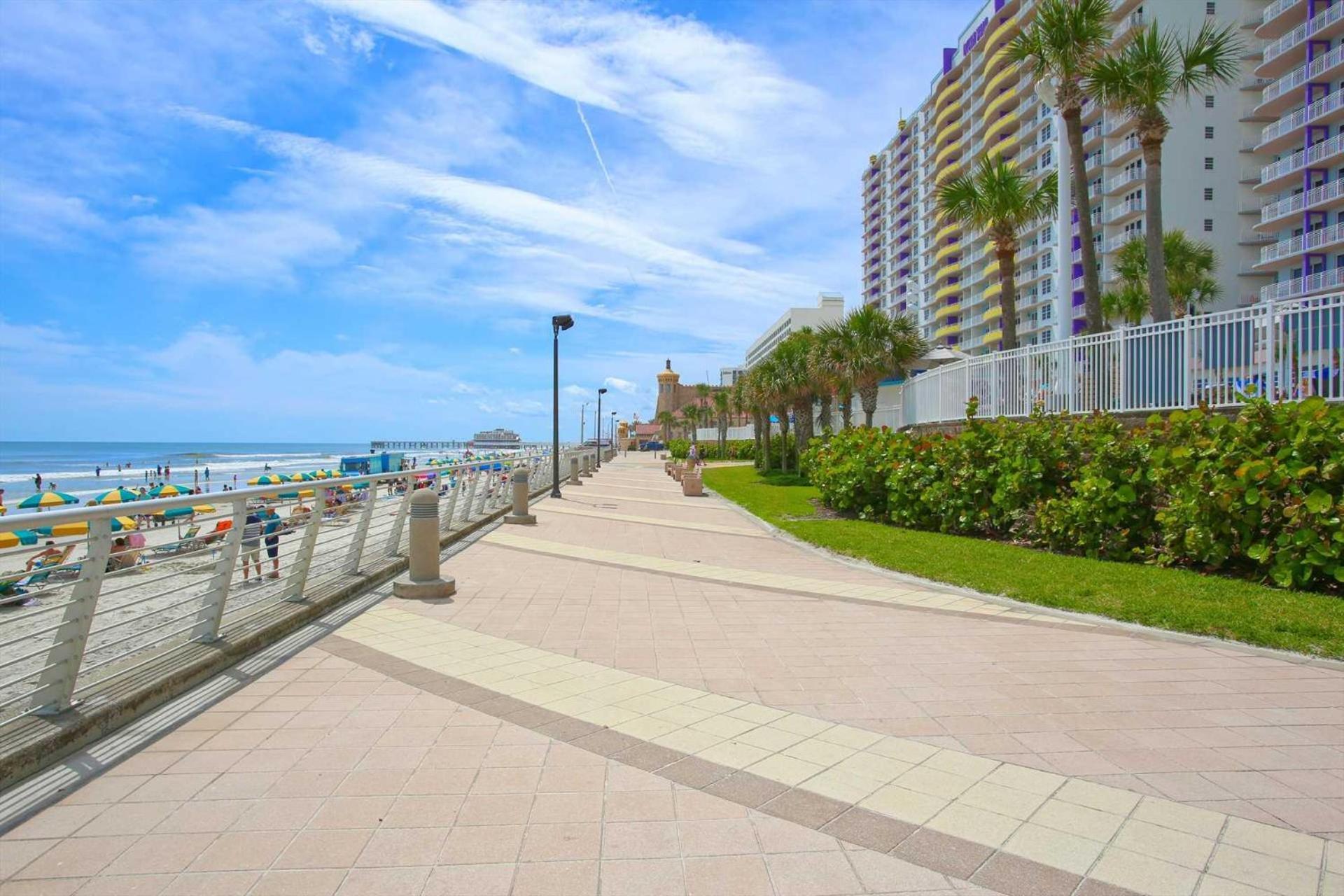 Luxury 12Th Floor 2 Bedroom Condo Direct Oceanfront Wyndham Ocean Walk Resort Daytona Beach | 1201 エクステリア 写真