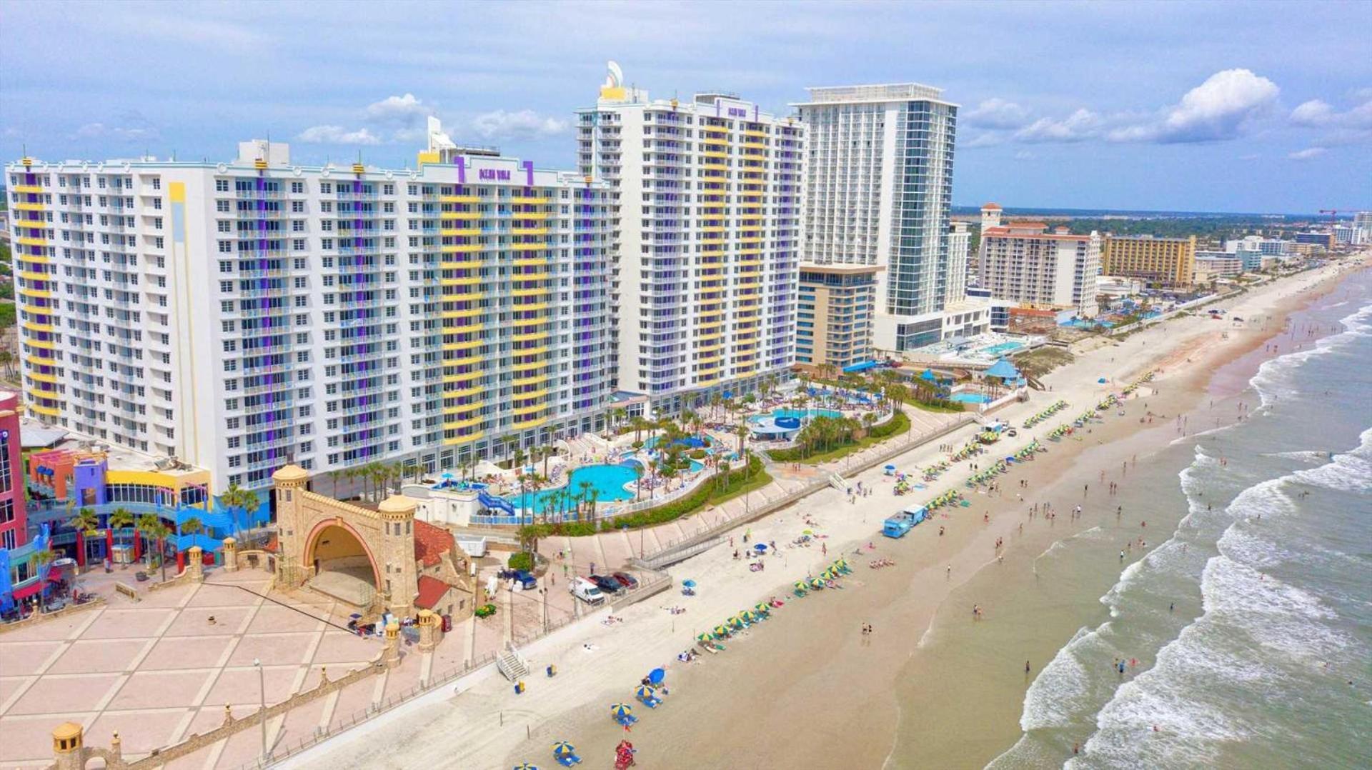 Luxury 12Th Floor 2 Bedroom Condo Direct Oceanfront Wyndham Ocean Walk Resort Daytona Beach | 1201 エクステリア 写真