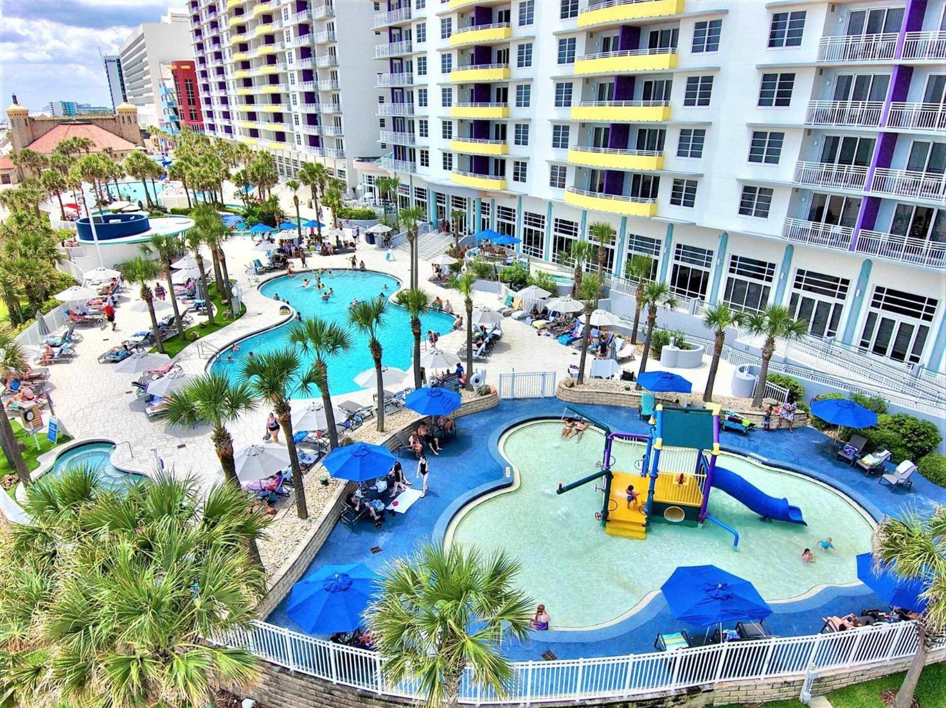 Luxury 12Th Floor 2 Bedroom Condo Direct Oceanfront Wyndham Ocean Walk Resort Daytona Beach | 1201 エクステリア 写真