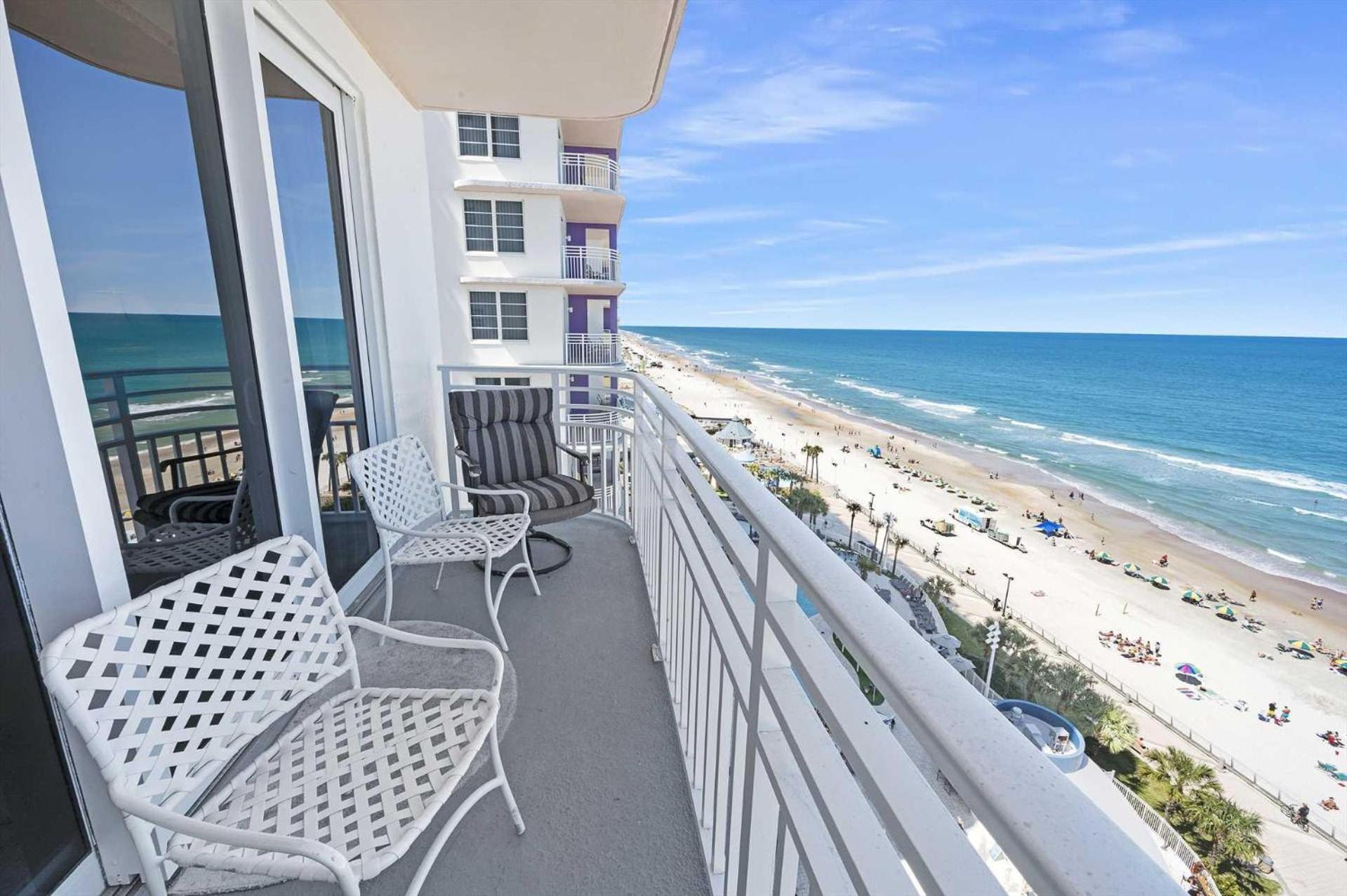 Luxury 12Th Floor 2 Bedroom Condo Direct Oceanfront Wyndham Ocean Walk Resort Daytona Beach | 1201 エクステリア 写真