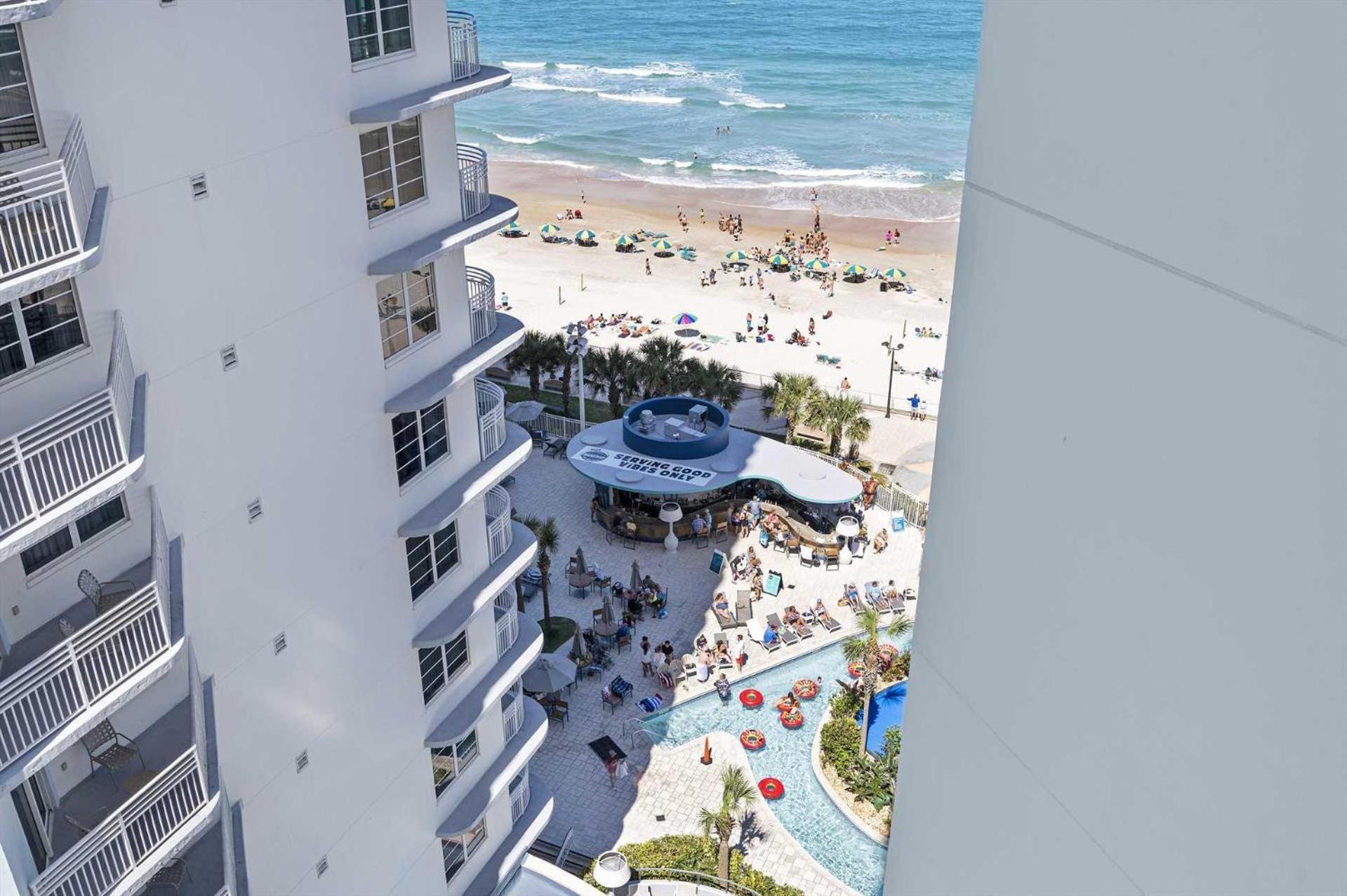 Luxury 12Th Floor 2 Bedroom Condo Direct Oceanfront Wyndham Ocean Walk Resort Daytona Beach | 1201 エクステリア 写真