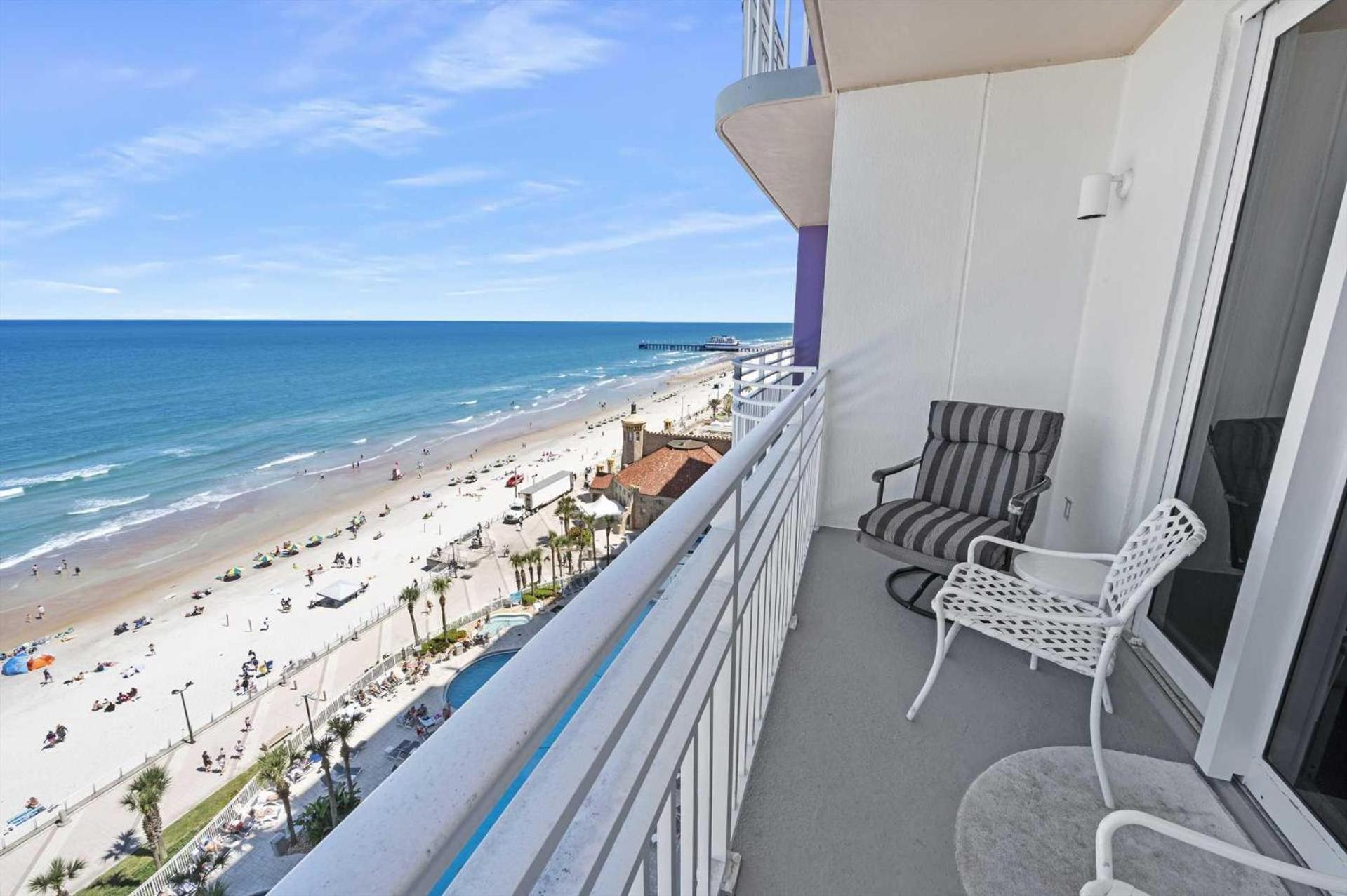 Luxury 12Th Floor 2 Bedroom Condo Direct Oceanfront Wyndham Ocean Walk Resort Daytona Beach | 1201 エクステリア 写真