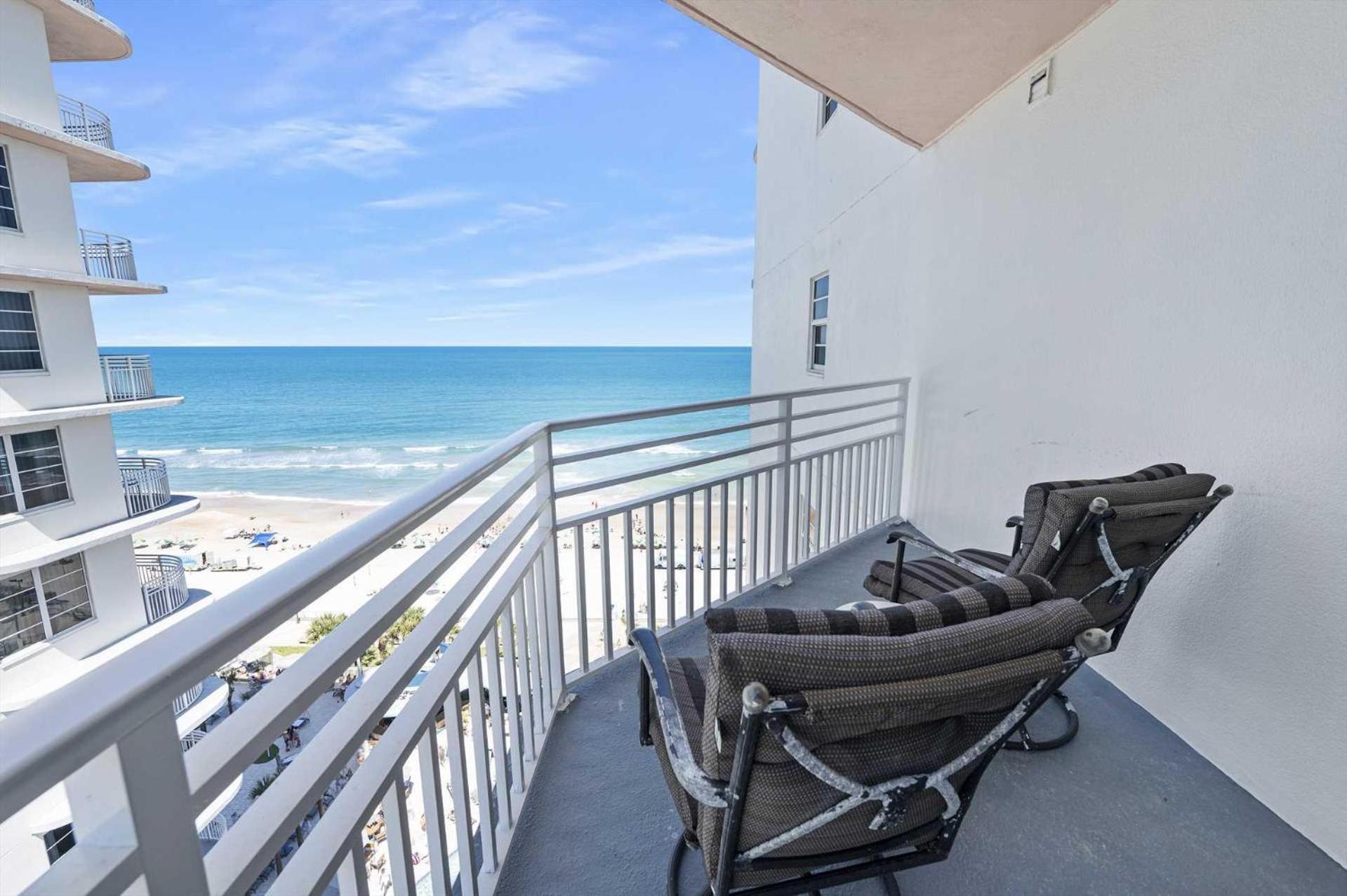 Luxury 12Th Floor 2 Bedroom Condo Direct Oceanfront Wyndham Ocean Walk Resort Daytona Beach | 1201 エクステリア 写真